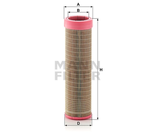 Luftfilter Mann Hummel - CF 14 145/2 passend zu RENAULT VI